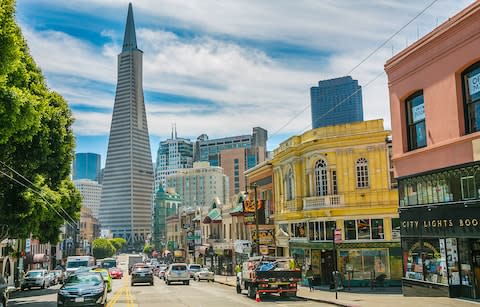 Transamerica Pyramid, North Beach - Credit: Getty