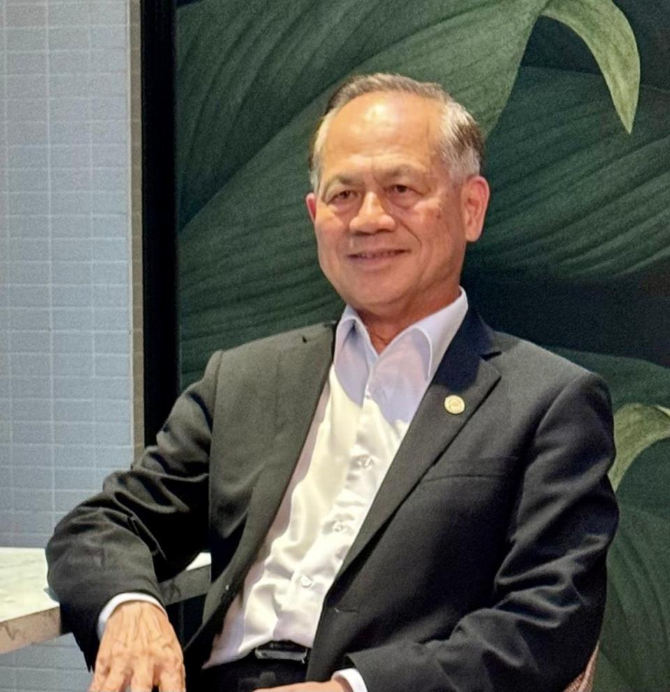 ▲圖／誠美材料科技公司董事長何昭陽強調，他仍然是公司唯一合法的董事長和代表人。