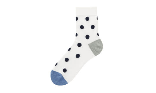Uniqlo Dots Ankle Socks