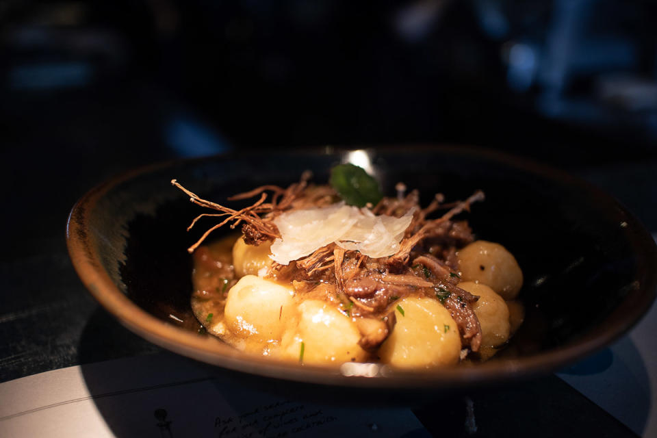 Duck Confit. Mushroom Ragu, House-made Gnocchi (PHOTO: Zat Astha/Yahoo Lifestyle SEA)