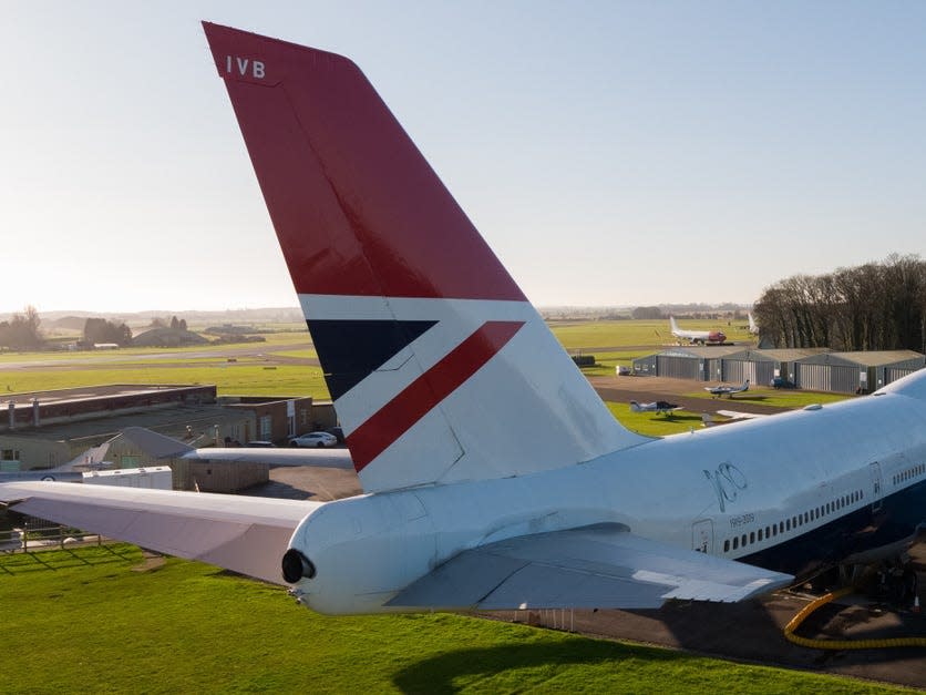 Boeing 747 "party plane."