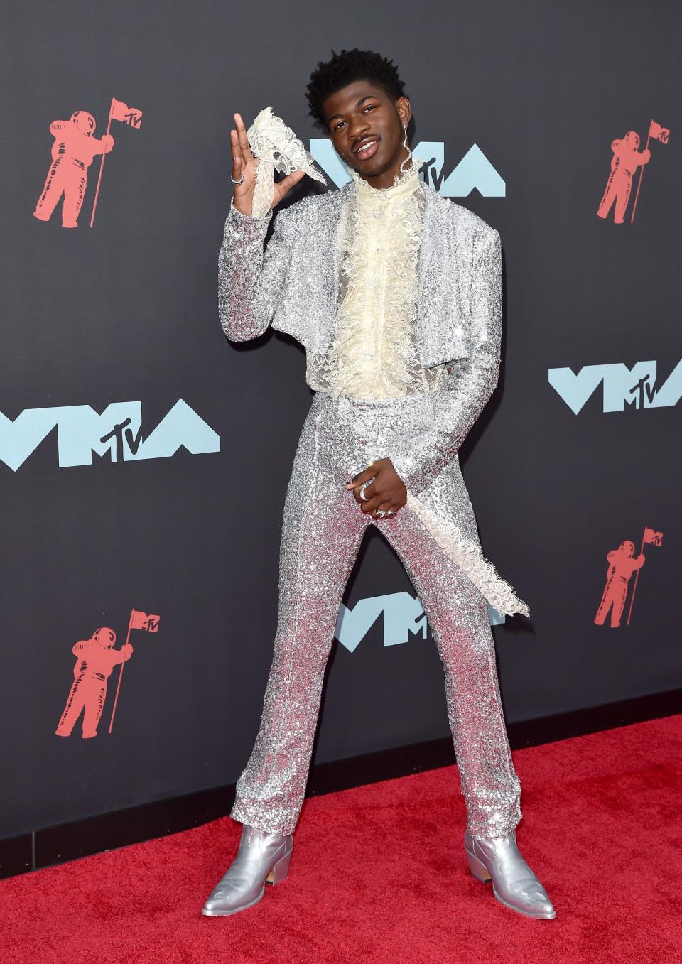 Lil Nas X at the 2019 MTV Video Music Awards in New Jersey.