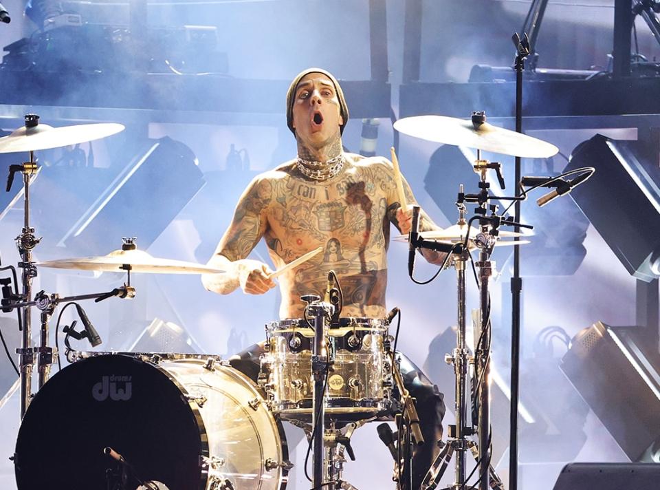 Travis Barker, 64th Annual GRAMMY Awards