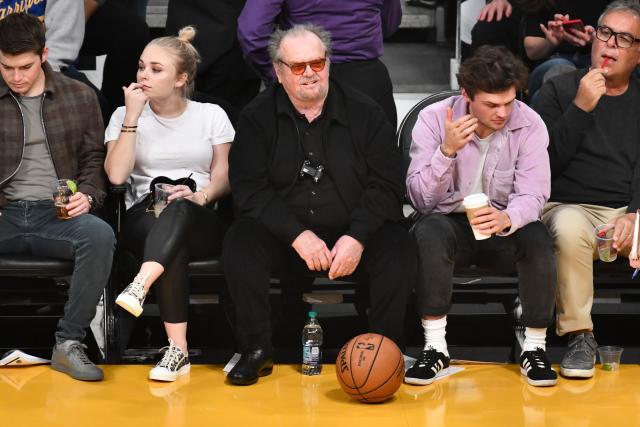 There's Cool, and Then There's Jack Nicholson At a Lakers Game