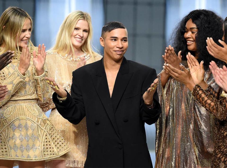 Olivier Rousteing, Balmain, Paris Fashion Week Spring Summer 2022