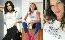 <p>Bella Freud también diseñó una camiseta feminista por una buena causa. Y es que todos los beneficios eran para la fundación de Toni Garrn. (Foto: Instagram / <a rel="nofollow noopener" href="https://www.instagram.com/tonigarrn/?hl=es" target="_blank" data-ylk="slk:@tonigarrn" class="link ">@tonigarrn</a>). </p>