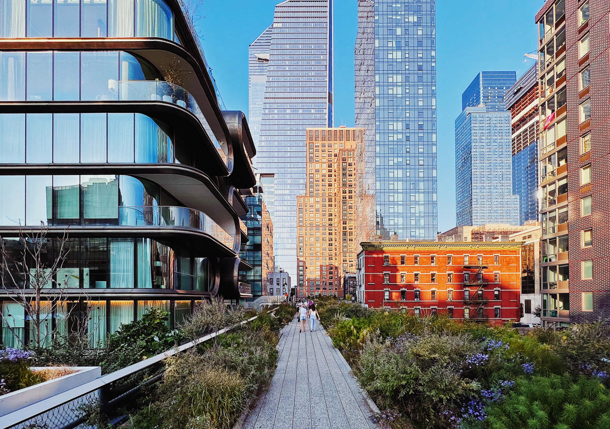 High Line Park in New York City, USA. (Alexander Spatari / Getty Images)