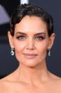 <p>Showcasing a striking way to style a pixie cut, Katie Holmes wore hers slicked back with an elegant retro wave. </p>