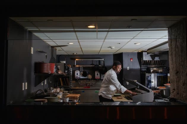 Fowler is a star in the Manhattan restaurant world -- but it's not clear whether he knows it.