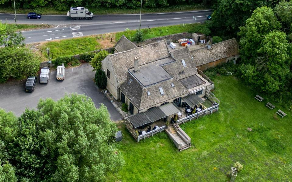 Clarkson plans to make this a 'British-made' pub in the Cotswolds