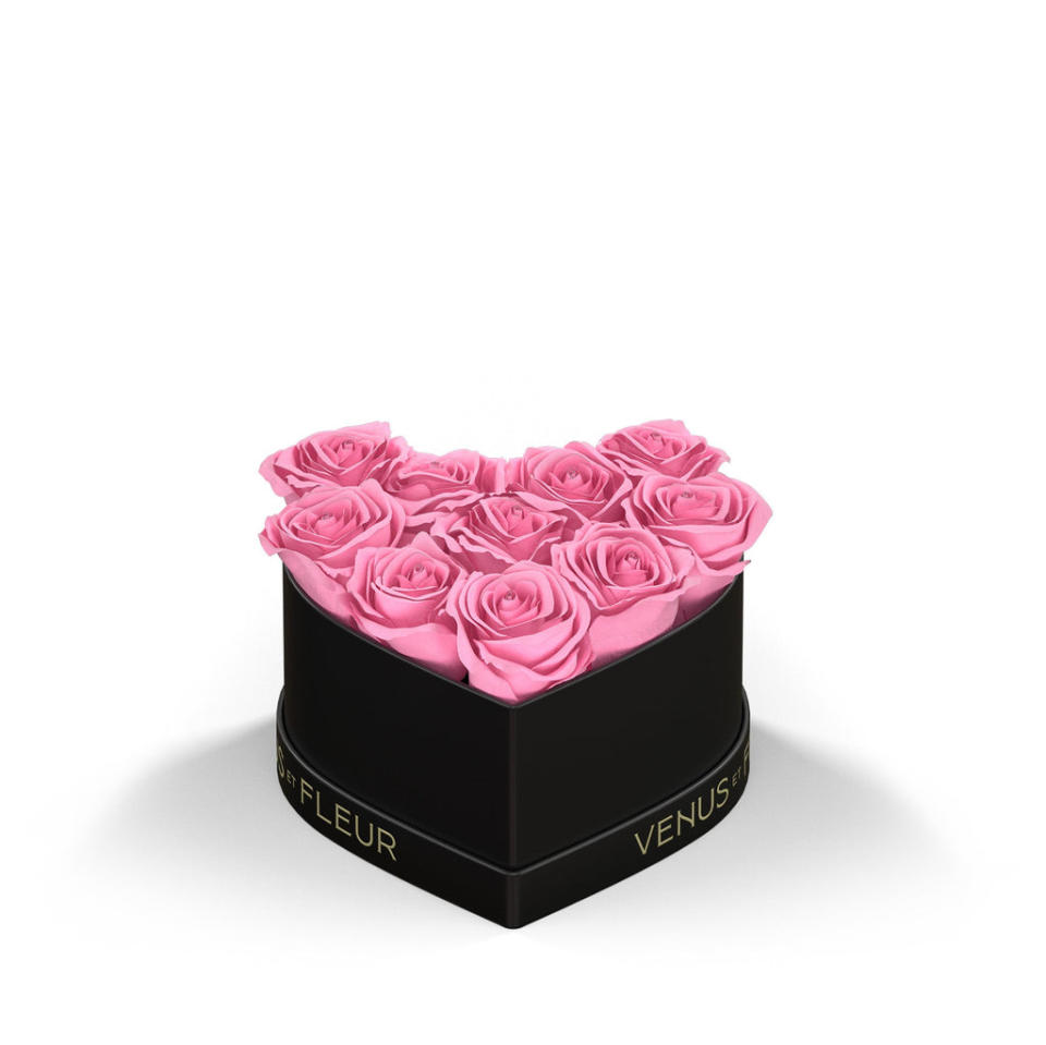 <p><a href="https://go.redirectingat.com?id=74968X1596630&url=https%3A%2F%2Fwww.venusetfleur.com%2Fproducts%2Fpetit-heart-black-classic%3Fvariant%3D39858485657644%26g_acctid%3D900-830-7879%26g_adtype%3Dnone%26g_campaign%3DBrand-PMAX-Product%2BPush%26g_campaignid%3D20386076314%26g_network%3Dx%26tw_source%3Dgoogle%26tw_campaign%3D20386076314%26gad_source%3D1%26gclid%3DCjwKCAiA75itBhA6EiwAkho9e357fWlluHnyH-gaq32SJe4fIgg-L4GZBzvAnVKF5dPLu3pi9ru8URoCg-wQAvD_BwE&sref=https%3A%2F%2Fwww.esquire.com%2Flifestyle%2Fg39178394%2Fanniversary-gifts-for-her-wife-girlfriend%2F" rel="nofollow noopener" target="_blank" data-ylk="slk:Shop Now;elm:context_link;itc:0;sec:content-canvas" class="link ">Shop Now</a></p><p>Petit Heart</p><p>venusetfleur.com</p><p>$129.00</p>