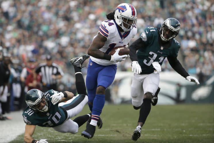 Sammy Watkins is headed to injured reserve, the Bills said (AP)