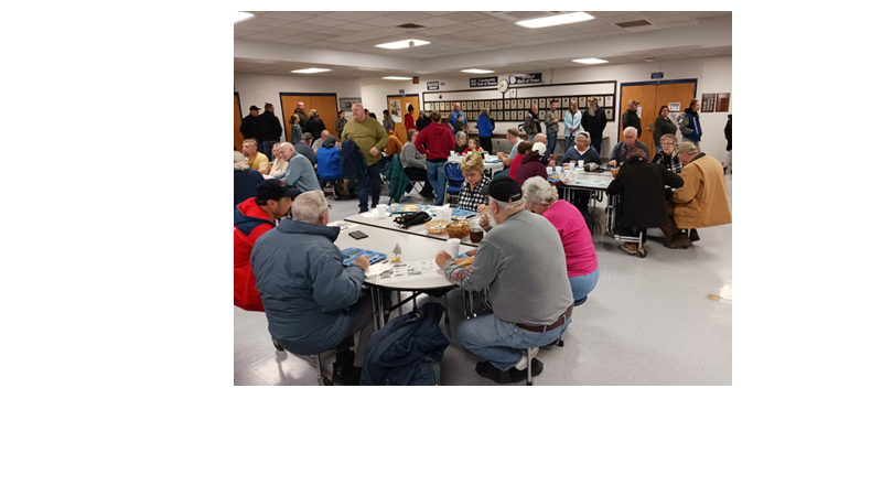 Visitors at the annual Northwestern Ruritan Pancake and Sausage Day last year got their fill. This year's event is Saturday, March 11.