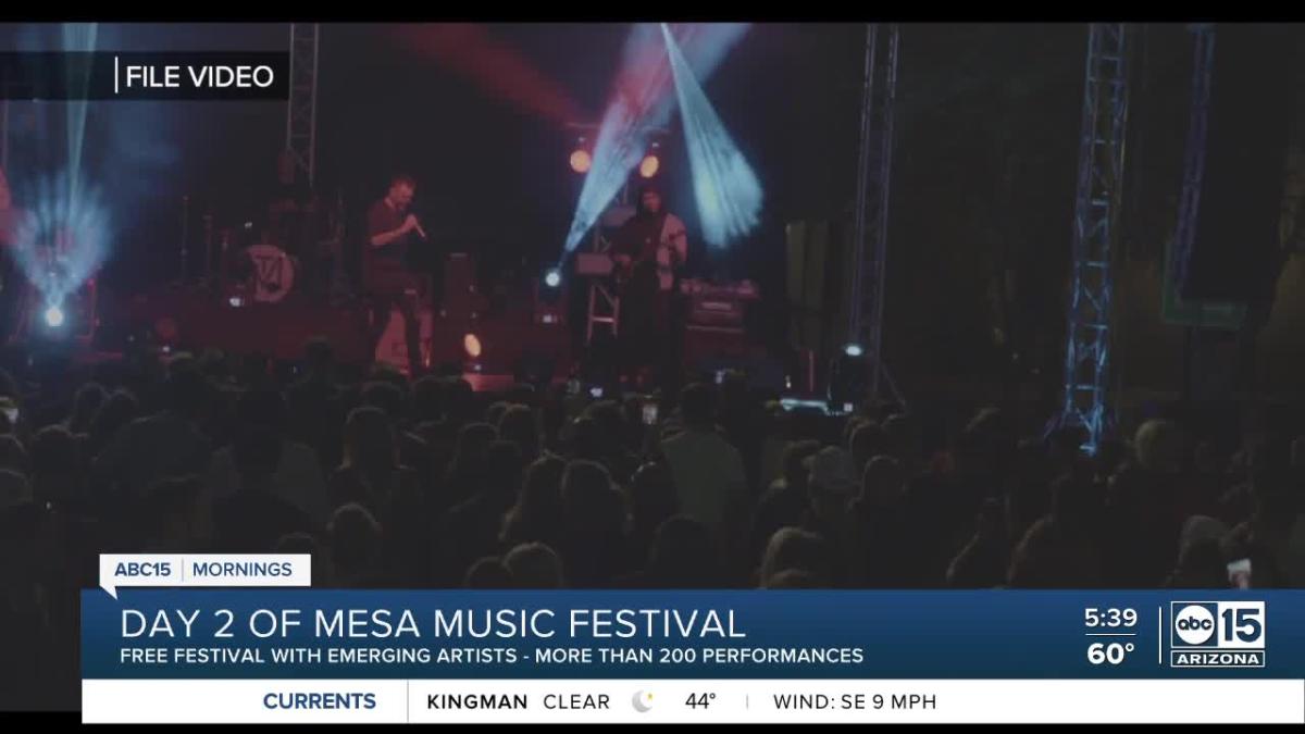 Mesa Music Festival continues through the weekend