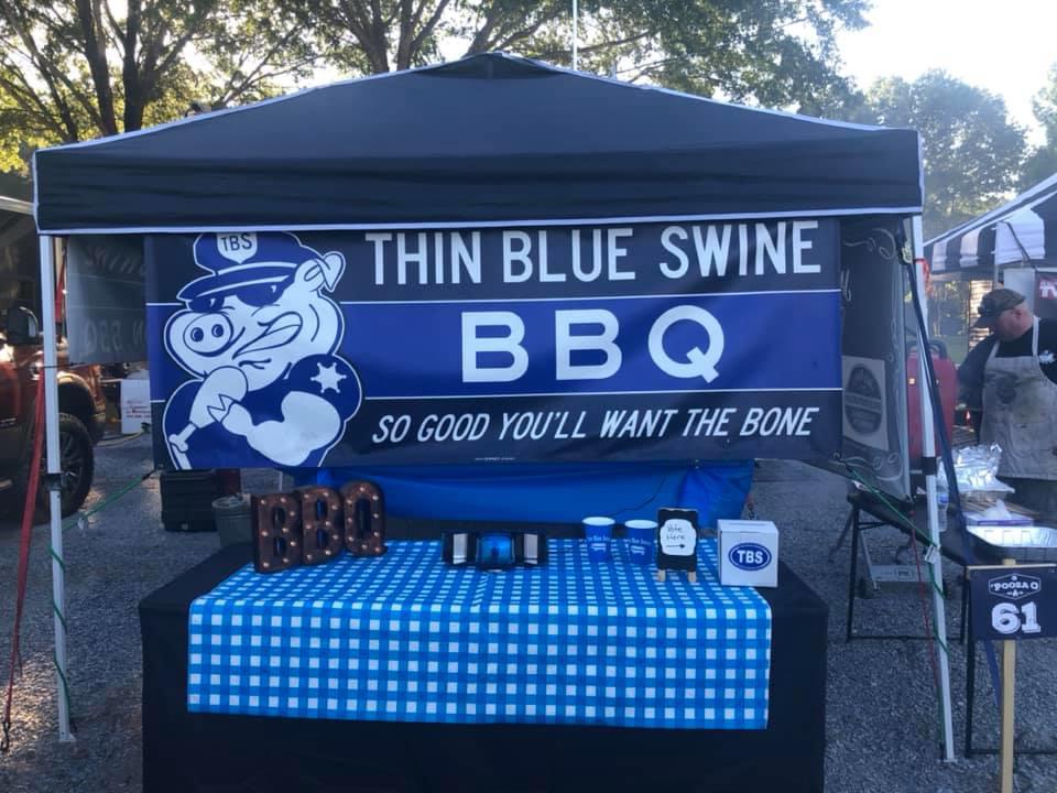 Thin Blue Swine of Huntsville is the Backyard Grand Champion of the first 'Poosa Q in 2019 at Wind Creek Montgomery.