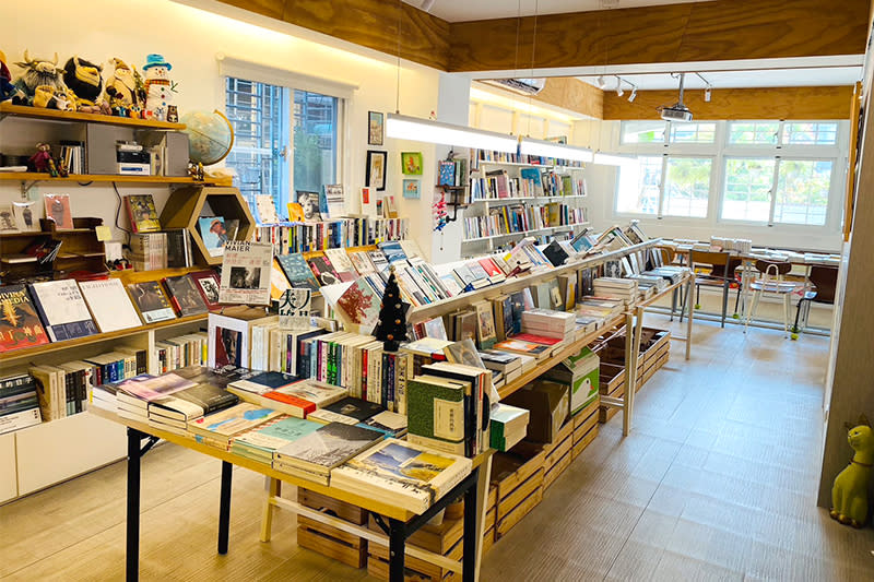 雨樵懶人書店環境照，圖片由雨樵懶人書店提供