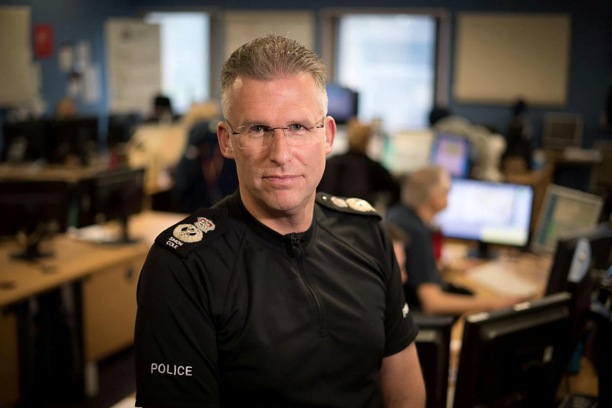 Former Leicestershire Police boss Simon Cole (SWNS)