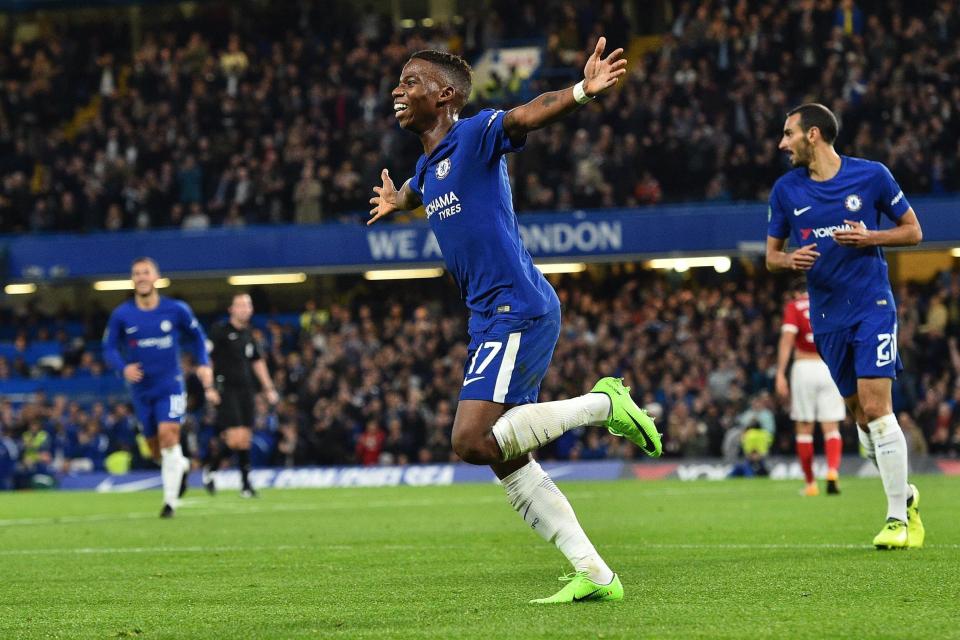 Debut delight | Musonda made it a night to remember with a debut goal: AFP/Getty Images