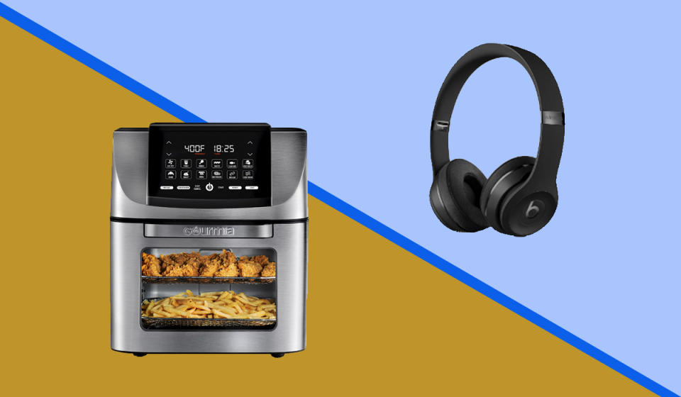 air fryer and headphones on sale