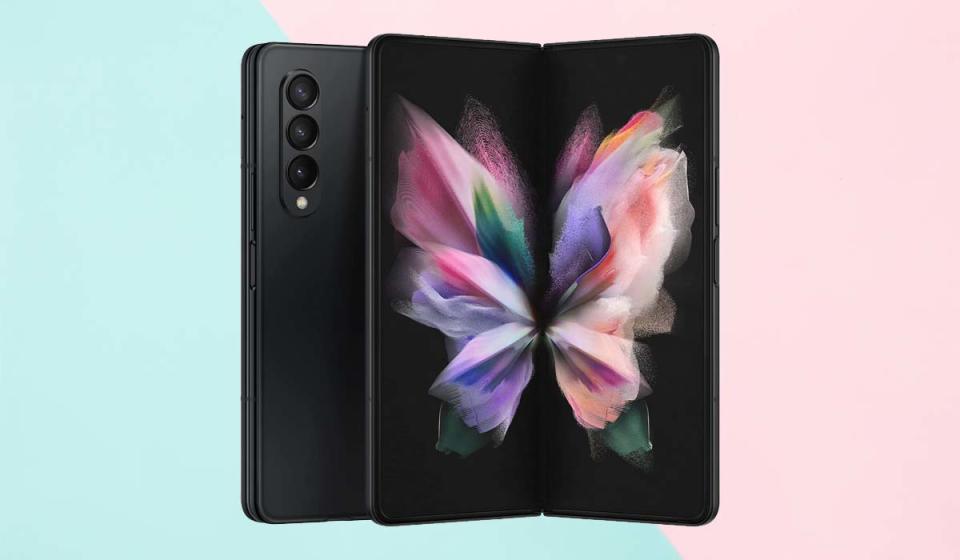 If there's a cooler phone on the planet right now than the Galaxy Fold 3, I haven't seen it. Half phone, half tablet! (Actually, it's all of both.) (Photo: Samsung)