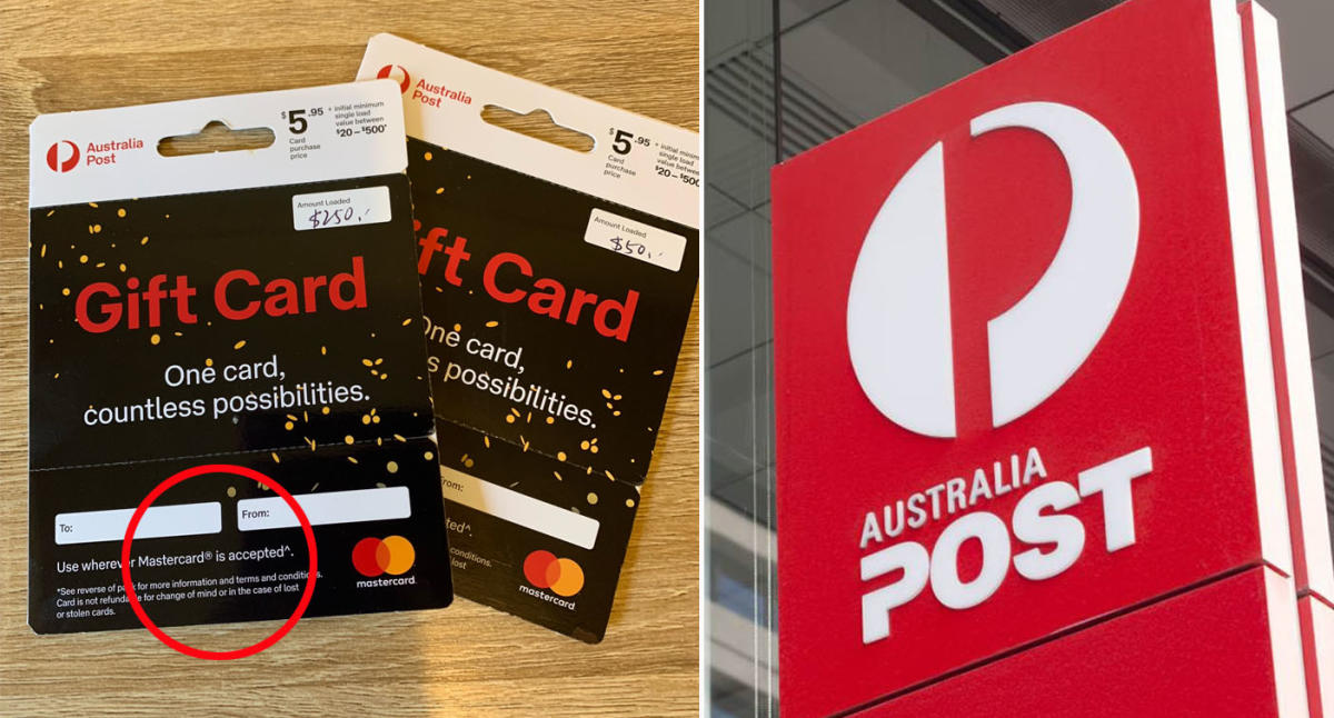 Major issue with Australia Post gift card leaves Aussies fuming