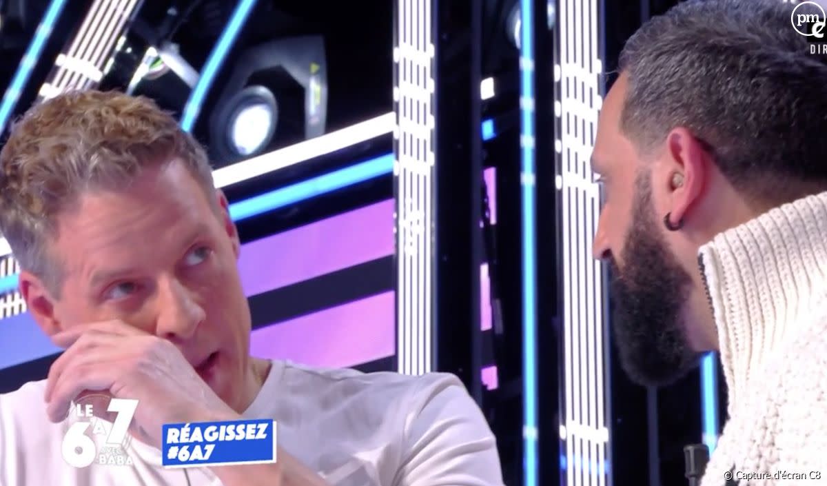 "TPMP" : Mathieu Delormeau fond en larmes après un vif accrochage avec Cyril Hanouna - Capture d'écran C8