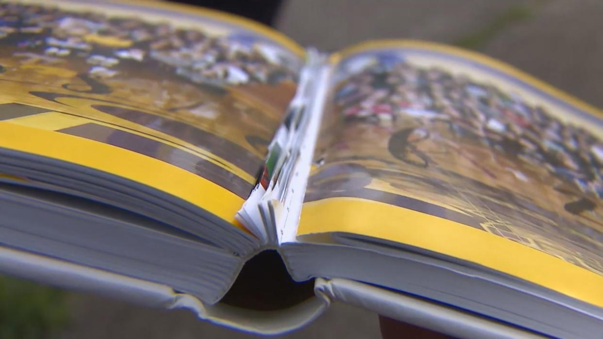 School administrators decided to cut out the entire senior section of the Sumner High School yearbook after some "inappropriate" quotes inadvertantly made it into the yearbook. (Credit: KOMO News)