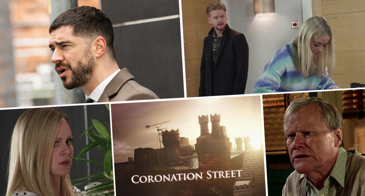 Next week's Coronation Street spoilers are ahead (ITV)