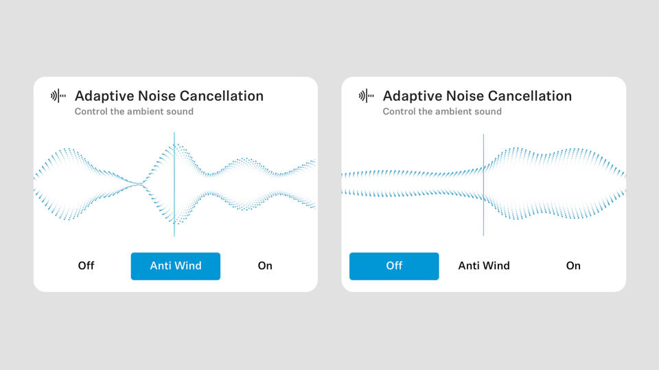 Sennheiser Anti Wind setting on Smart Control app