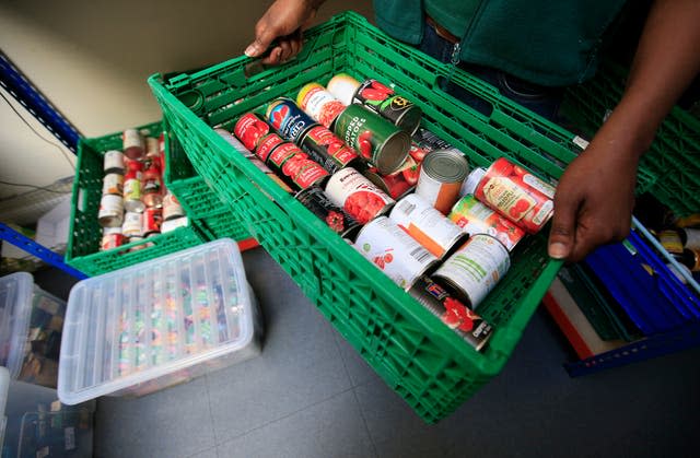 Foodbank stock