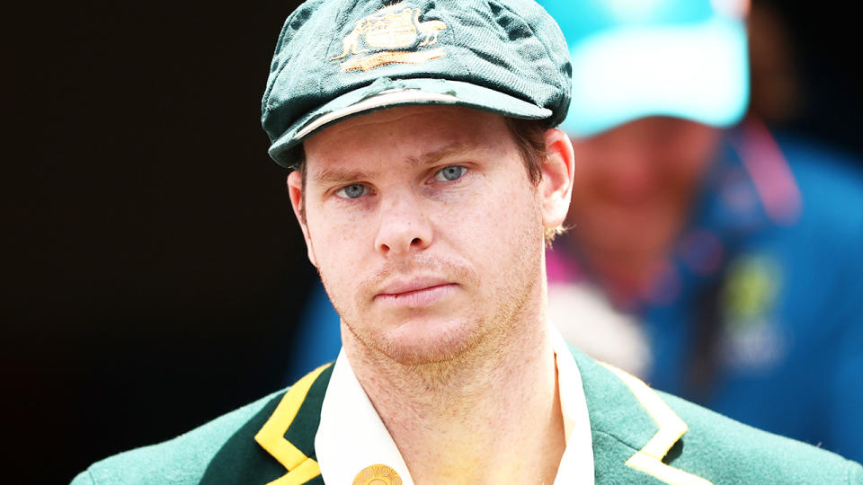 Steve Smith, pictured here before the second Test between Australia and West Indies.