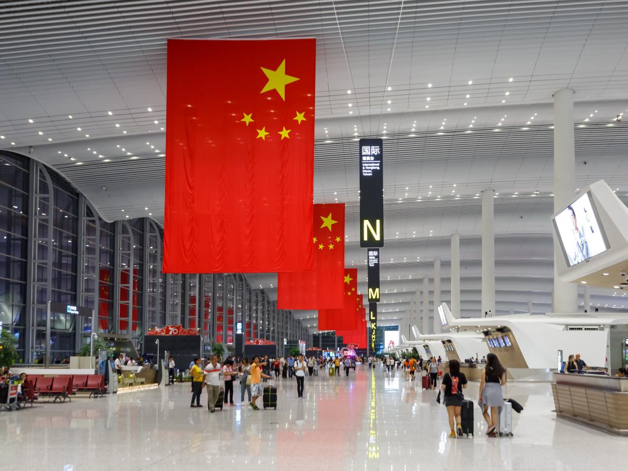 Terminal 2 at Guangzhou airport