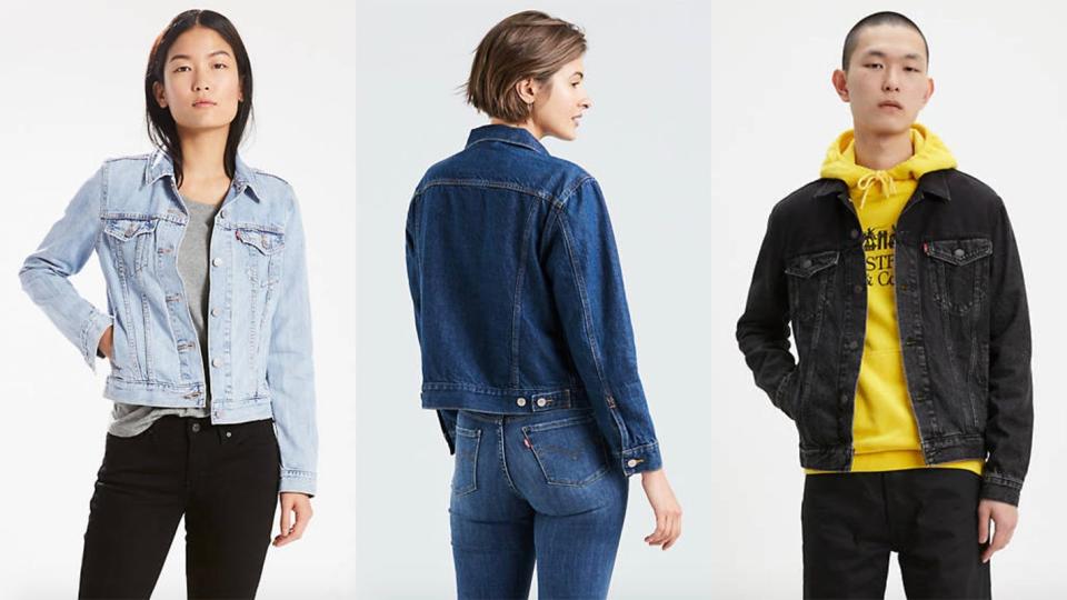 Levi's denim jackets are iconic for a reason.