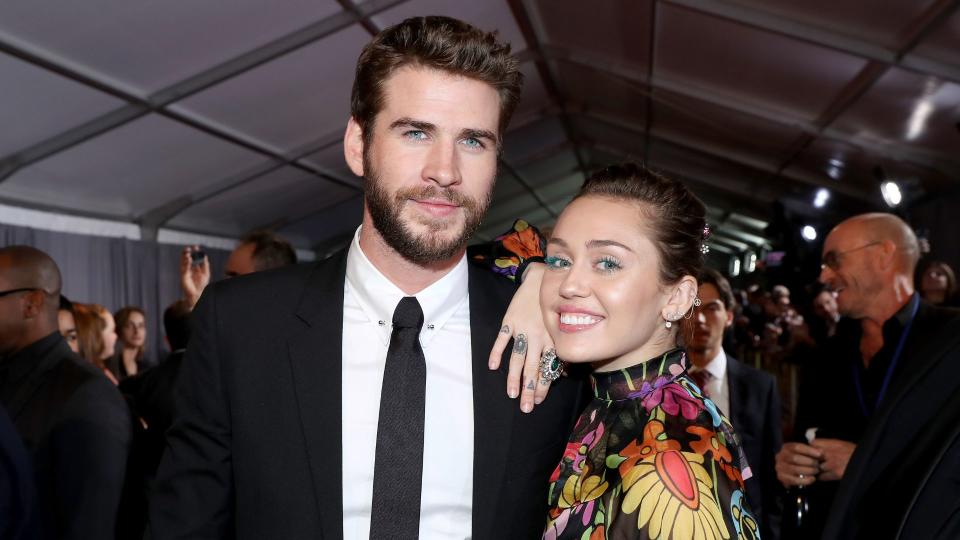 Liam Hemsworth and Miley Cyrus