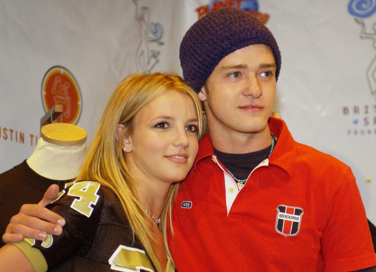 Britney Spears and Justin Timberlake