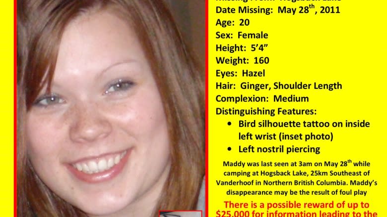 Mystery of Madison Scott haunts Vanderhoof; RCMP seek new leads