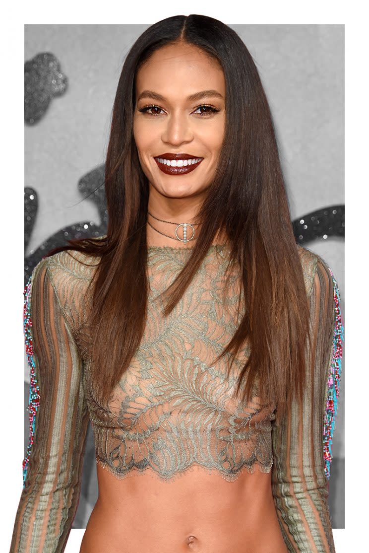 Hard to believe Joan Smalls would have a hard time booking a hair campaign. (Photo: Getty Images)