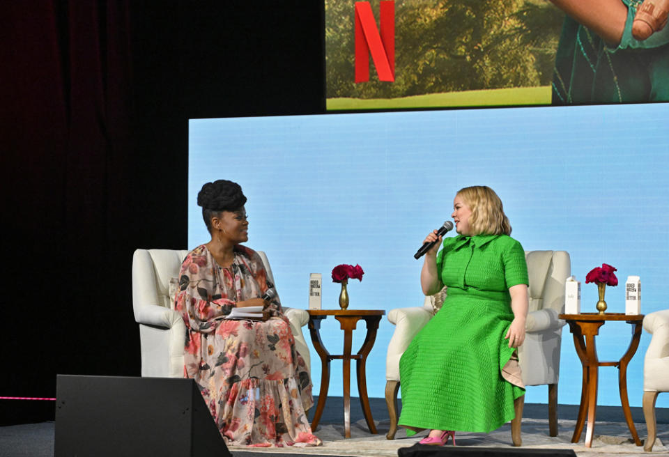 Yvette Nicole Brown and Nicola Coughlan