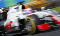 Hungary Formula One - F1 - Hungarian Grand Prix 2016 - Hungaroring, Hungary - 24/7/16 Haas' Romain Grosjean during the race REUTERS/Laszlo Balogh