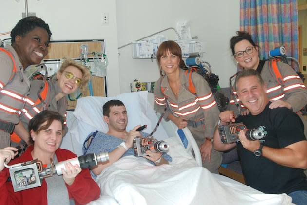 The Cast Of The New All-Female Ghostbusters Did Something Amazing For Sick Children