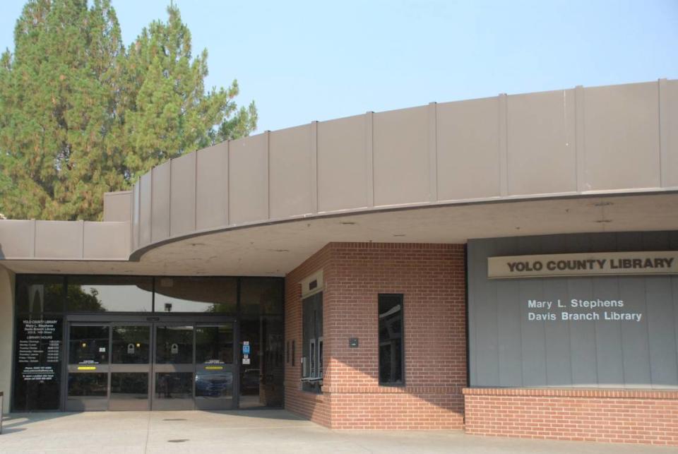 The Mary L. Stephens Library in Davis, part of the Yolo County Library system.