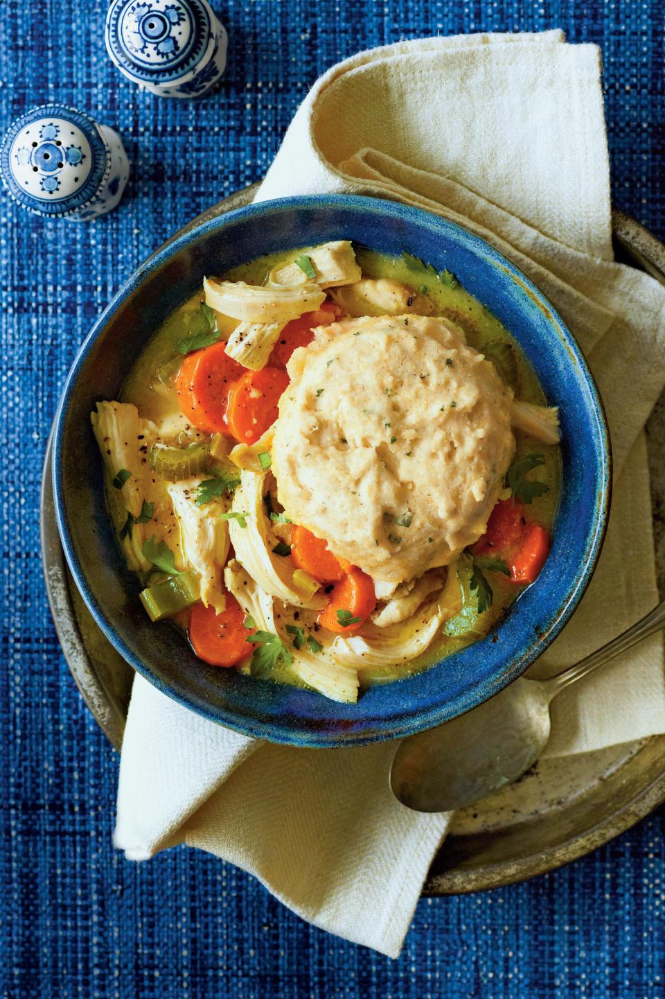 Chicken and Cornbread Dumplings