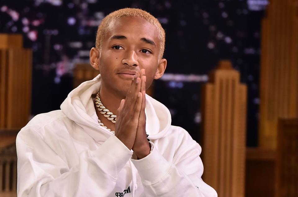 Jaden Smith here to bless us with wisdom. (Photo: Theo Wargo via Getty Images)