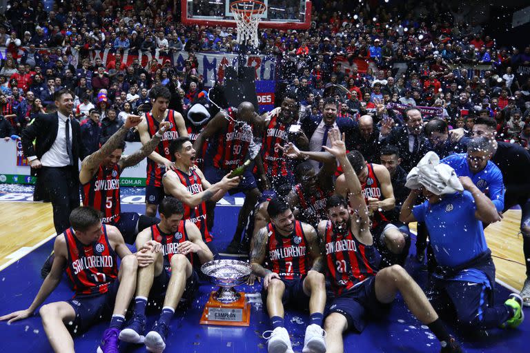 De fiesta: San Lorenzo y la costumbre de ser campeón