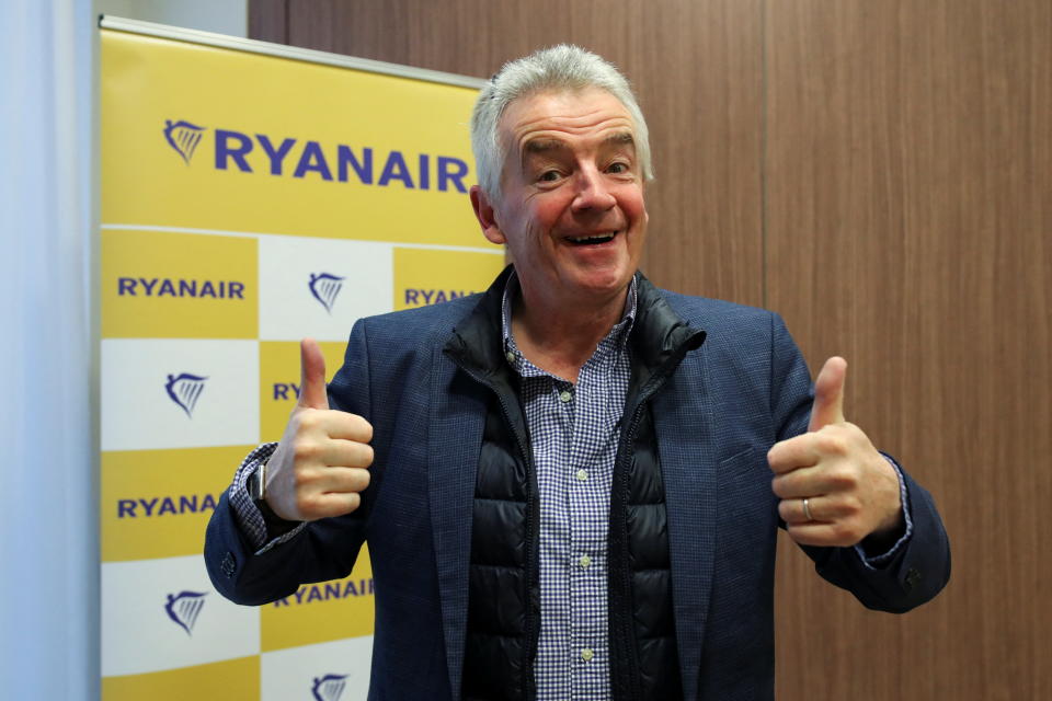 Michael O'Leary, le patron de Ryanair (Crédit : REUTERS/Nadja Wohlleben