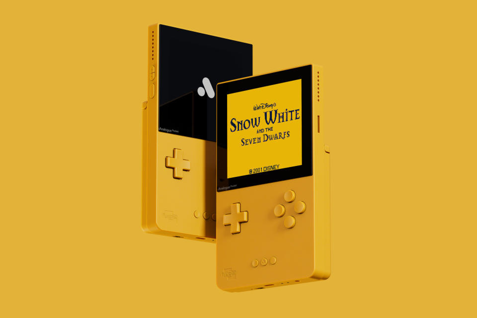 <p>Analogue Pocket Classic Limited Edition in yellow.</p>
