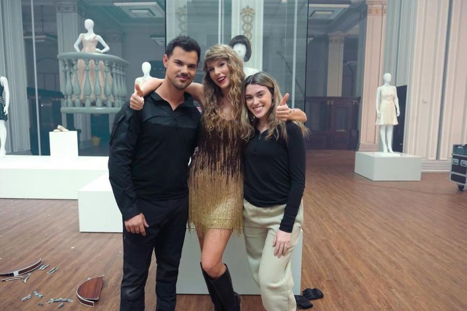 Taylor Lautner and Taylor Swift