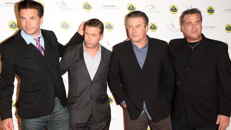 Los hermanos Alec, Stephen, William y Daniel Baldwin