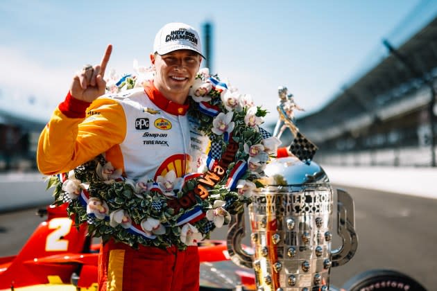 Josef Newgarden, IndyCar Champion - Credit: Joe Skibinski / @skibbyy