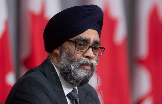 Defence Minister Harjit Sajjan is under fire over how he handled an allegation of sexual misconduct against Gen. Jonathan Vance. (Adrian Wyld/Canadian Press - image credit)